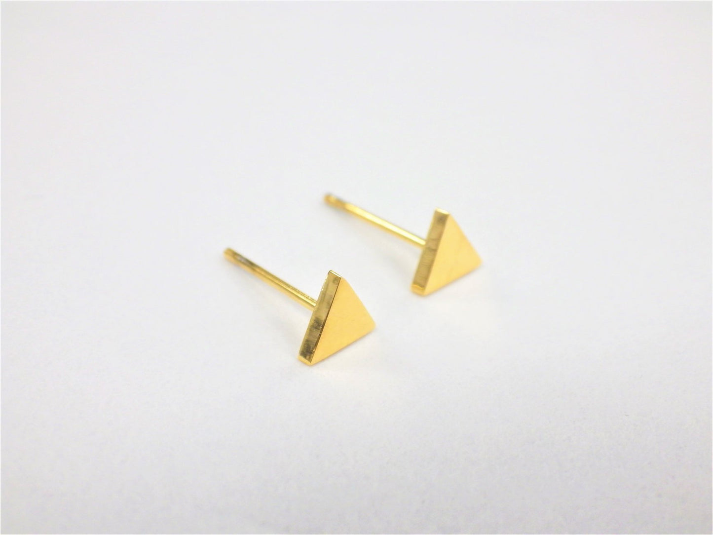 BO Triangle Inox Or - Rouge Inox