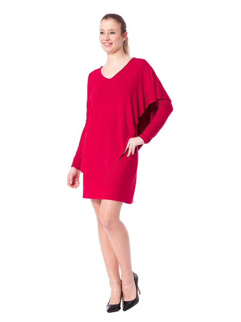 Robe Carmel col V unie - Arianne