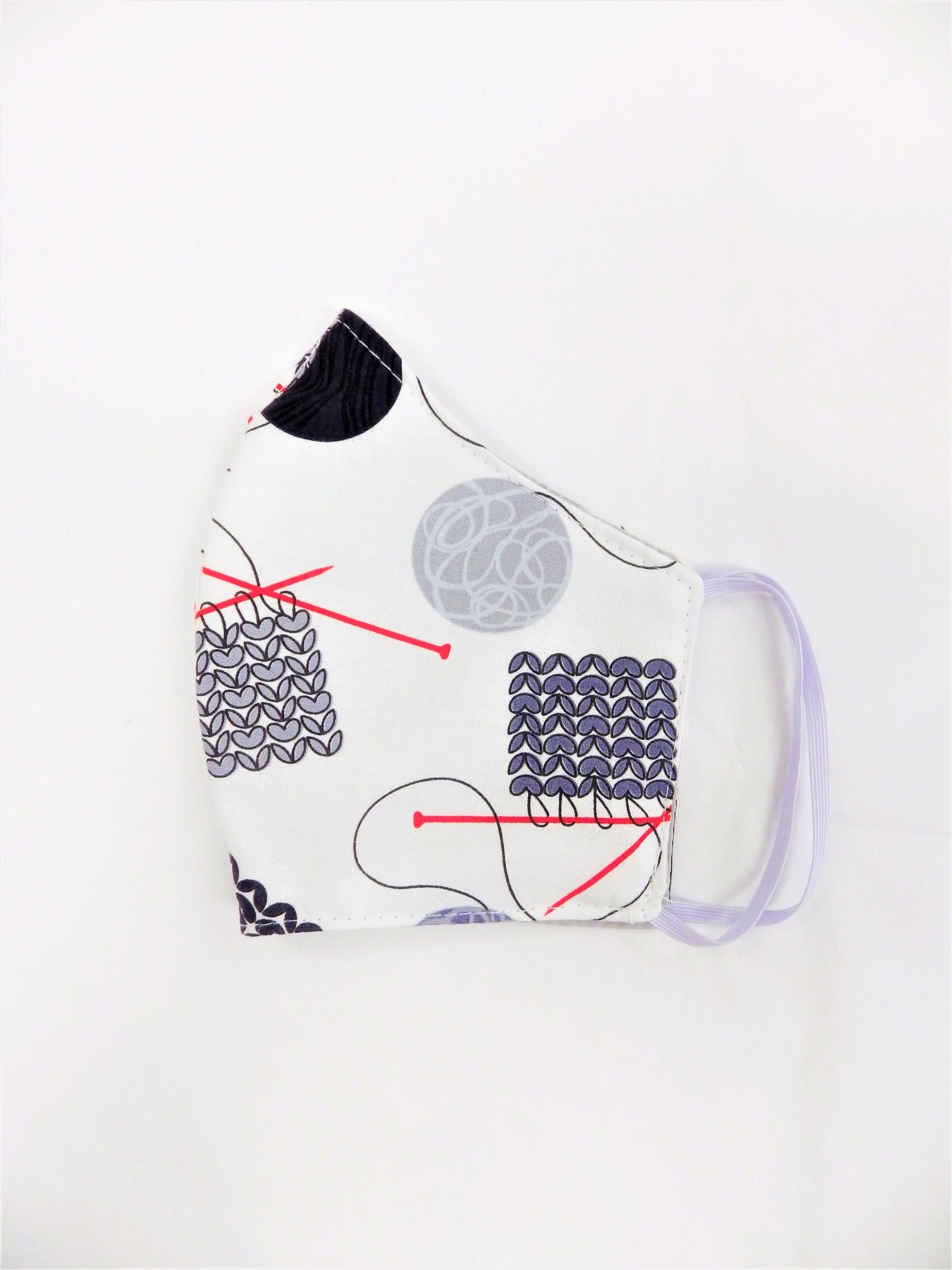 Blanc & tricot de laine