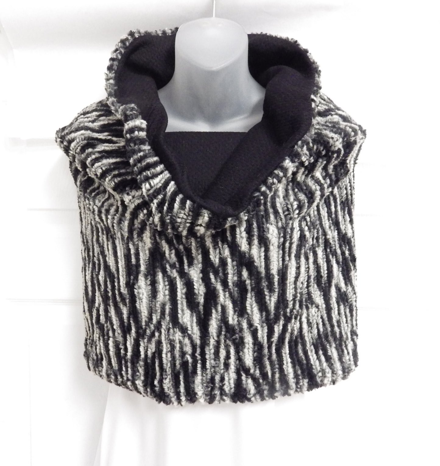 Foulard tube Baluchon imitation fourrure