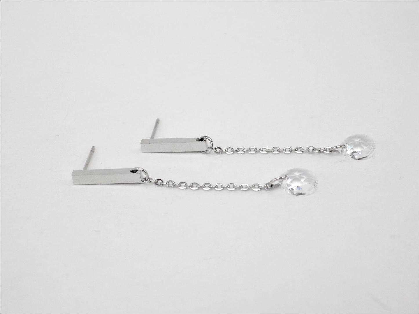 Boucles d'oreilles Simply Light Cristal - Créart