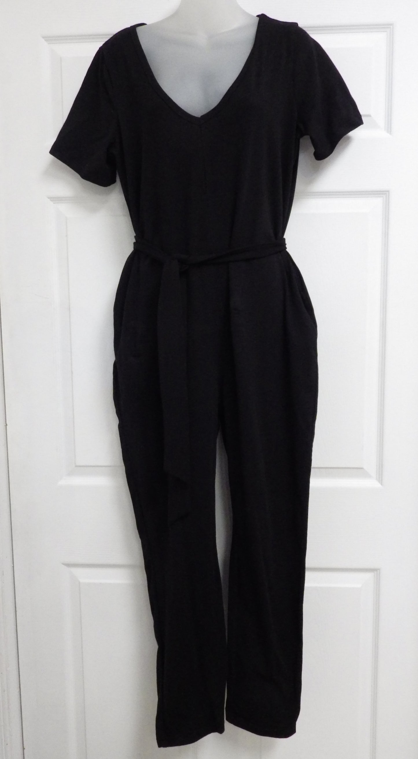 Combinaison noir manche courte