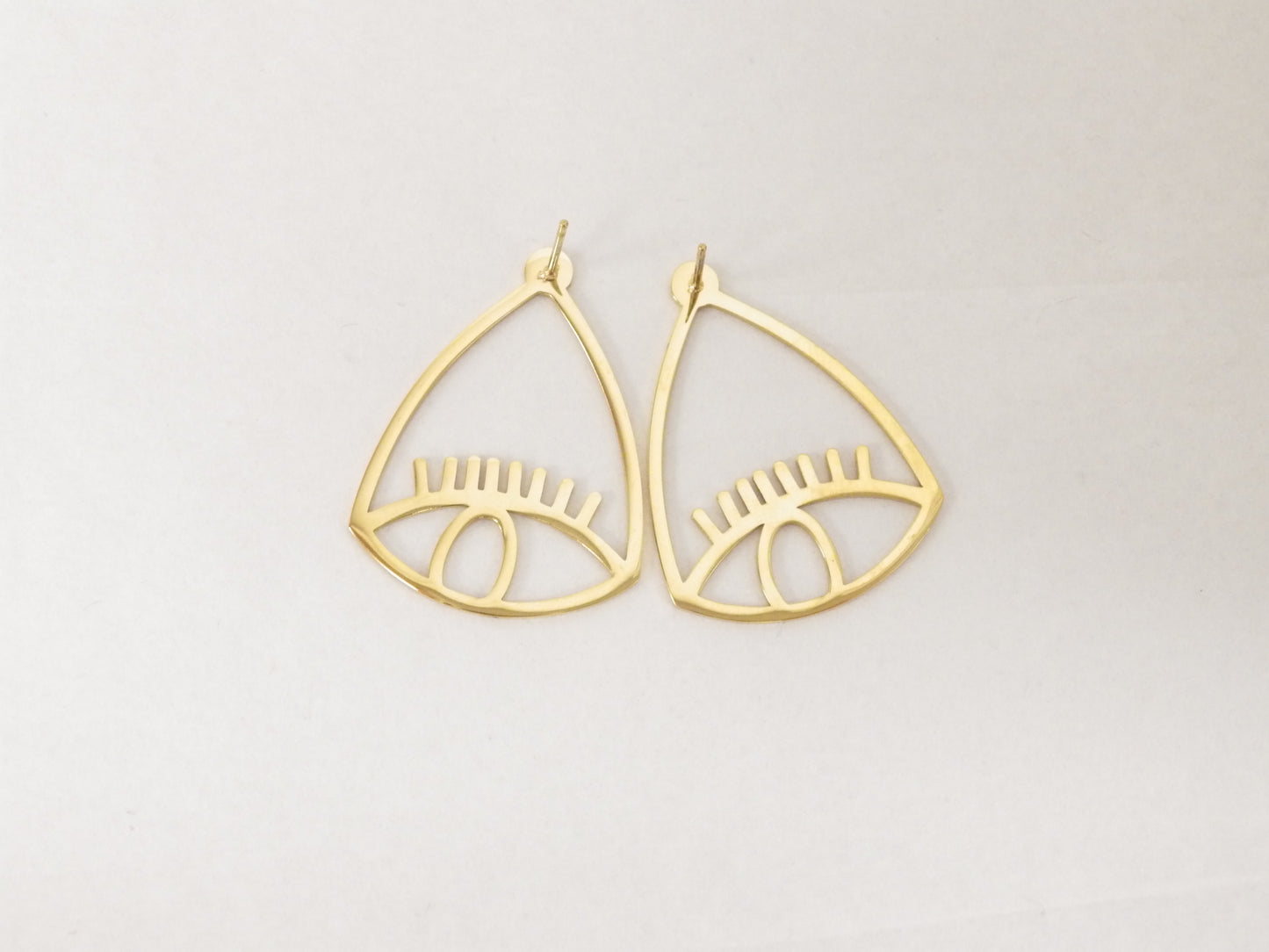 BO oeils or - Rouge inox