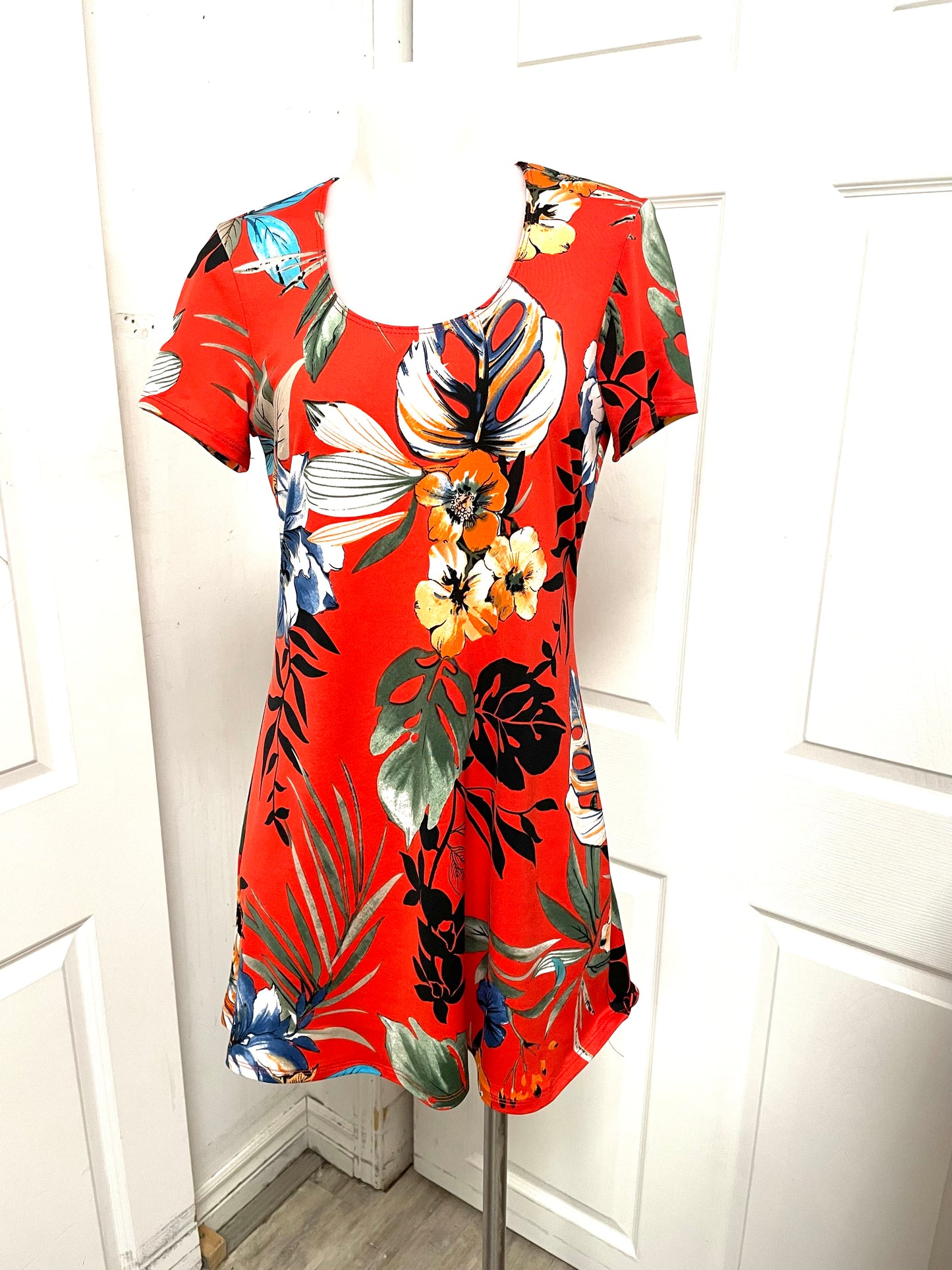 Tunique Clara Orange - Luc Fontaine