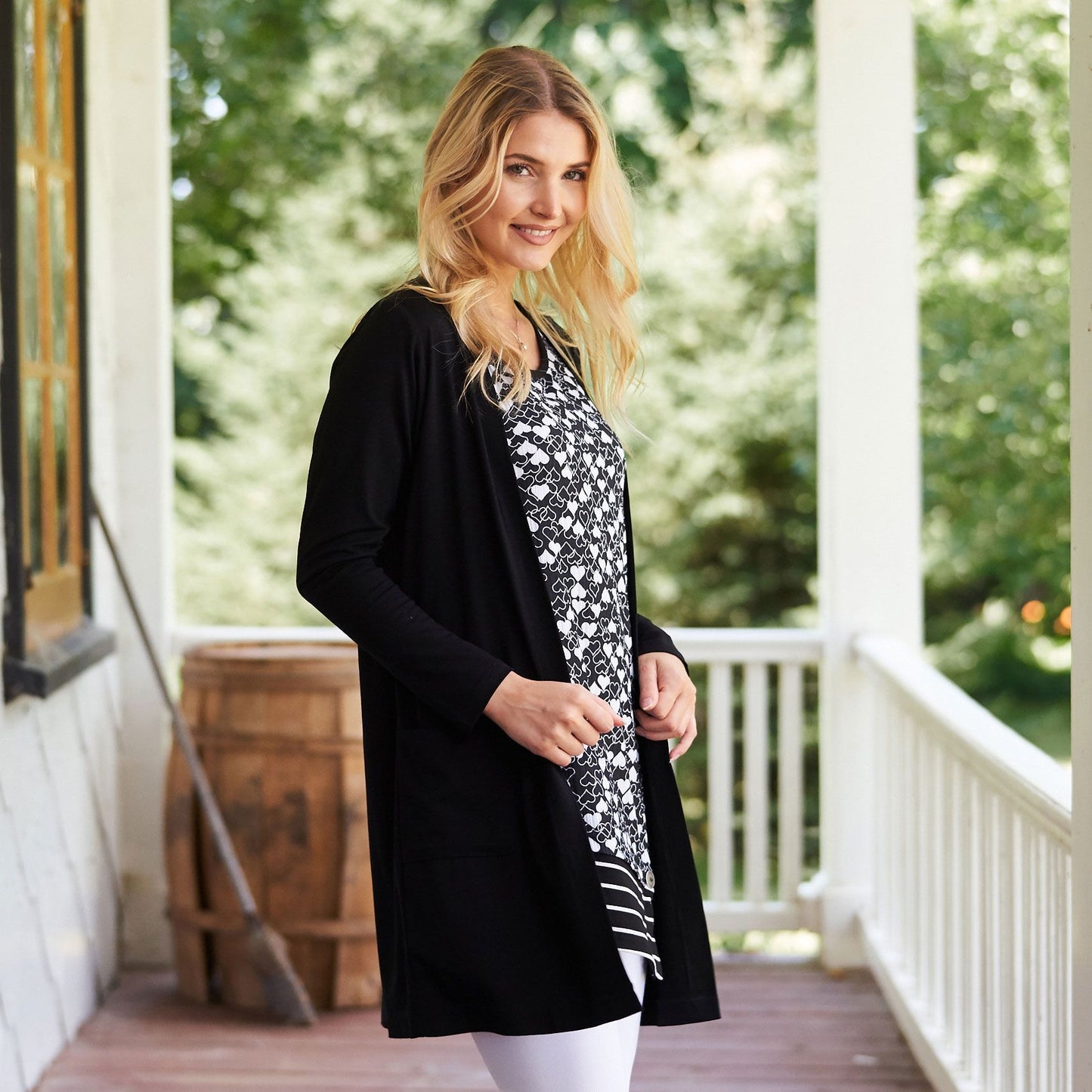 Black Petunia Jacket - Nothing Gets Lost