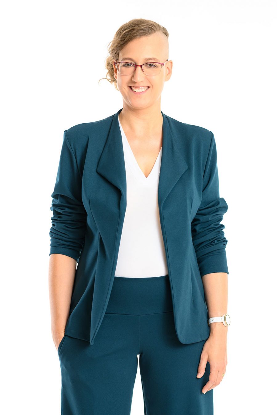 Blazer Coupe Abeille Long Charcoal - Aïz