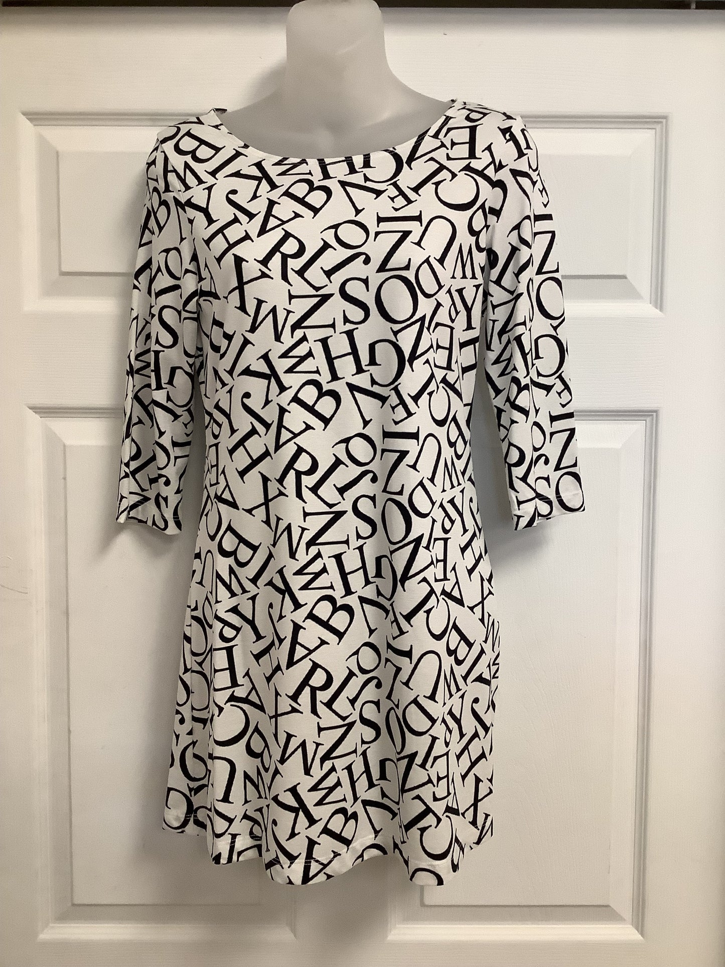 White Alphabet Tunic - Luc Fontaine