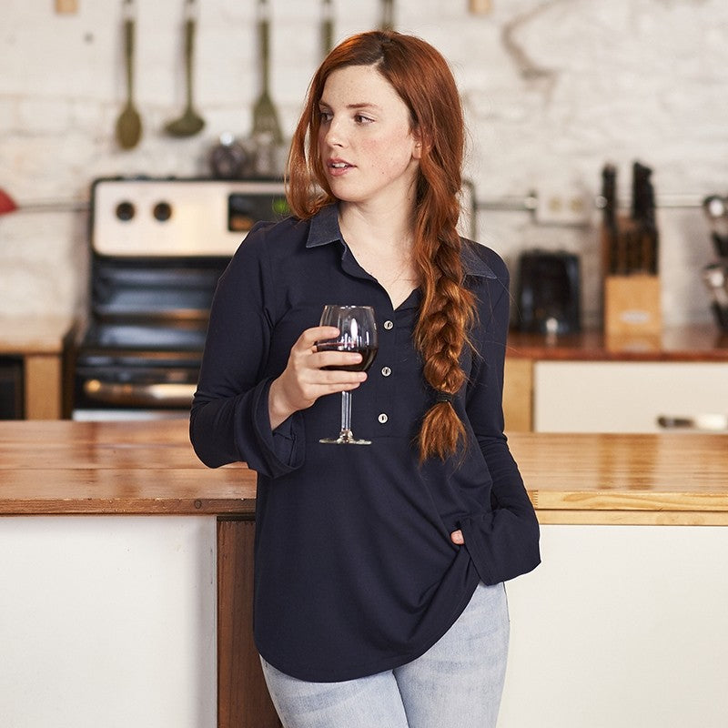 Chandail Chemisier Vancouver marine