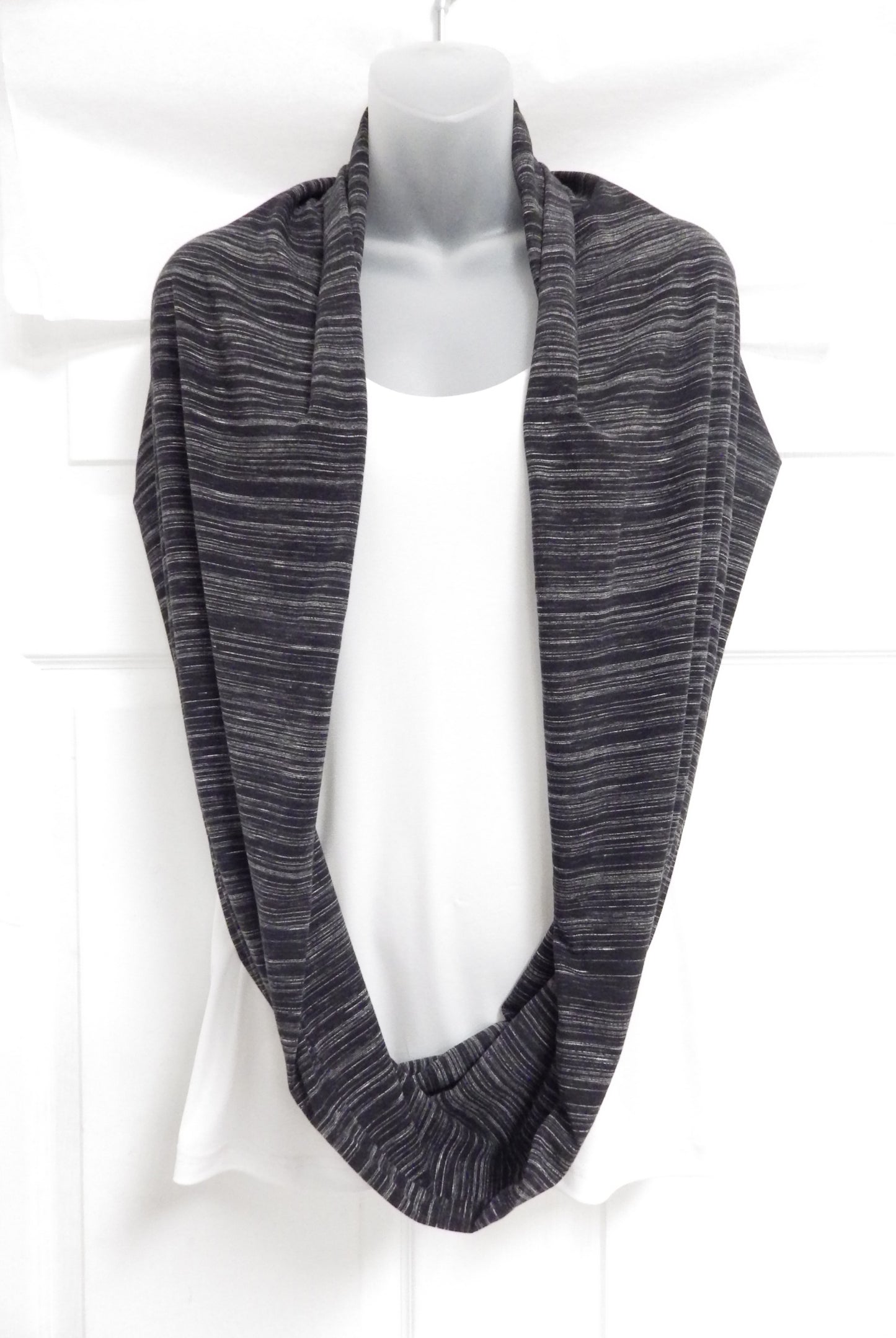 Foulard Baluchon rayures noires