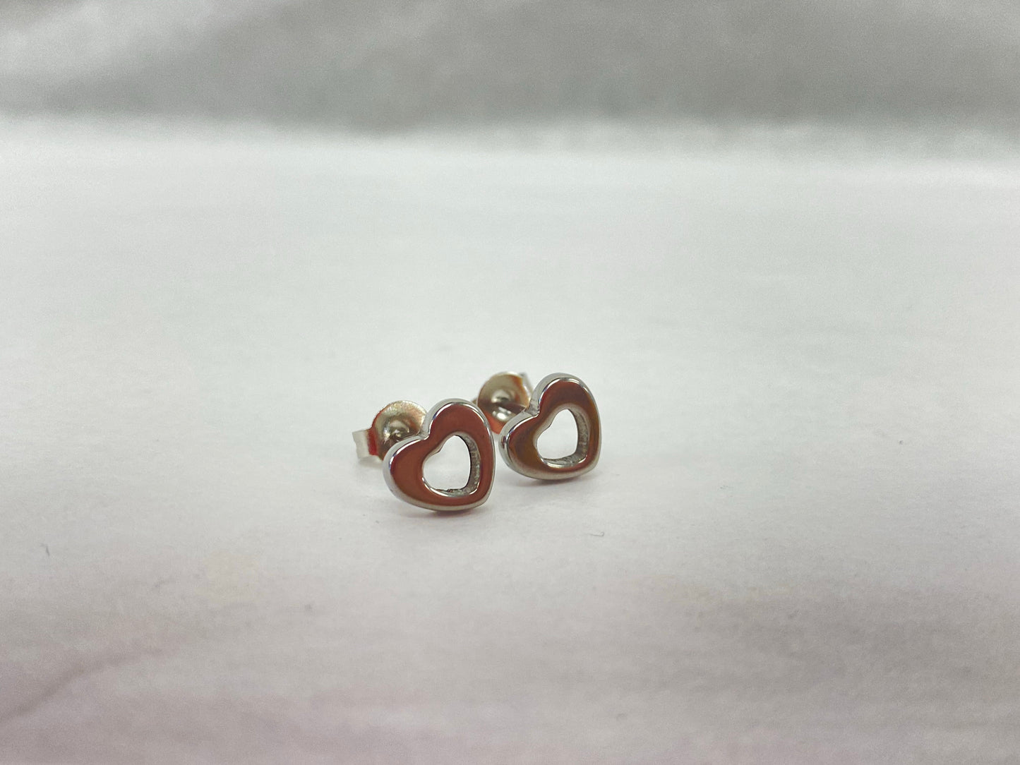 BO Petit Coeur Inox - Rouge Inox