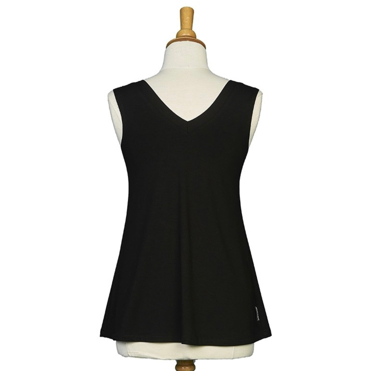 Cami Réversible Énergie Noir - Rien Ne Se Perd