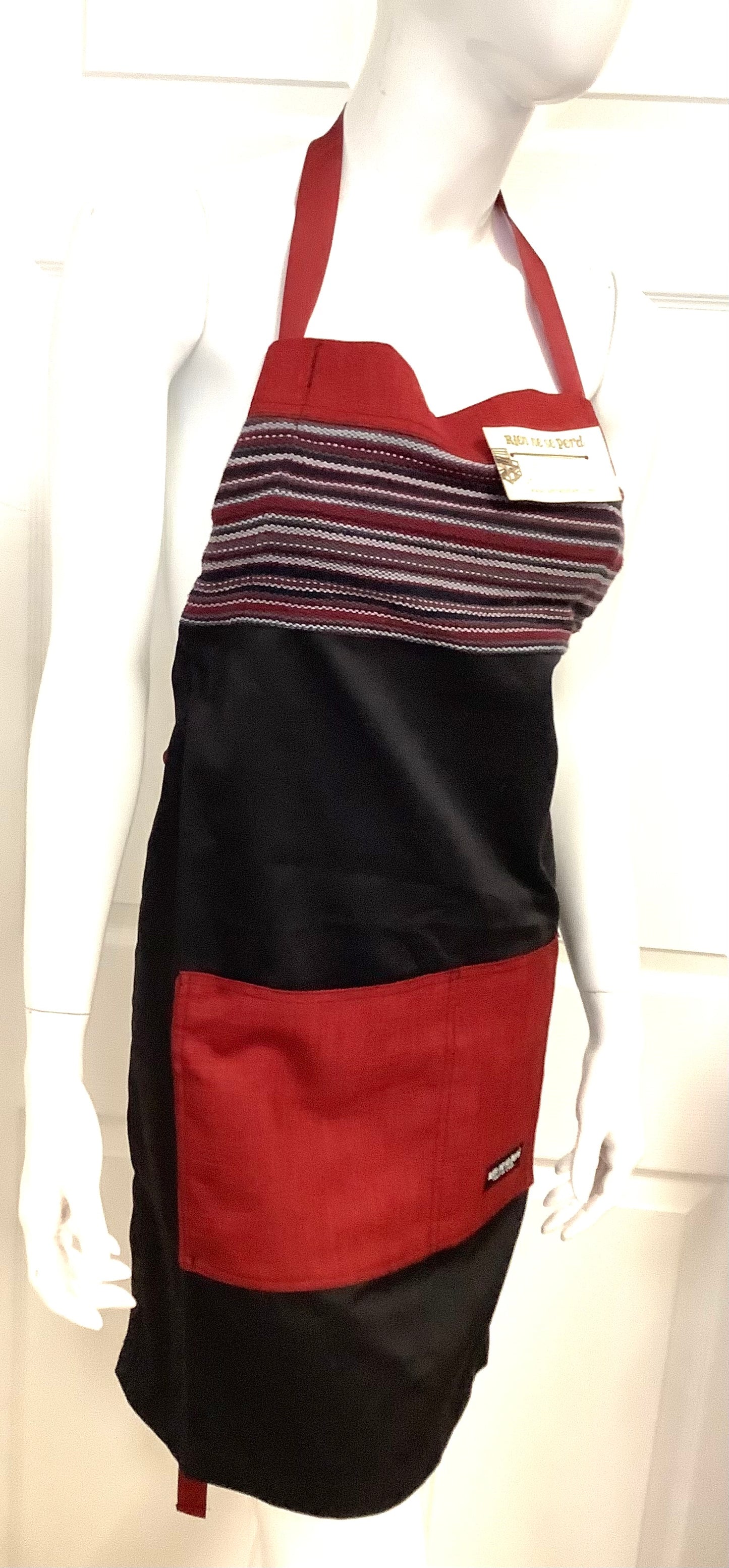 Tablier Cuistot - Rouge - Rien ne se perd