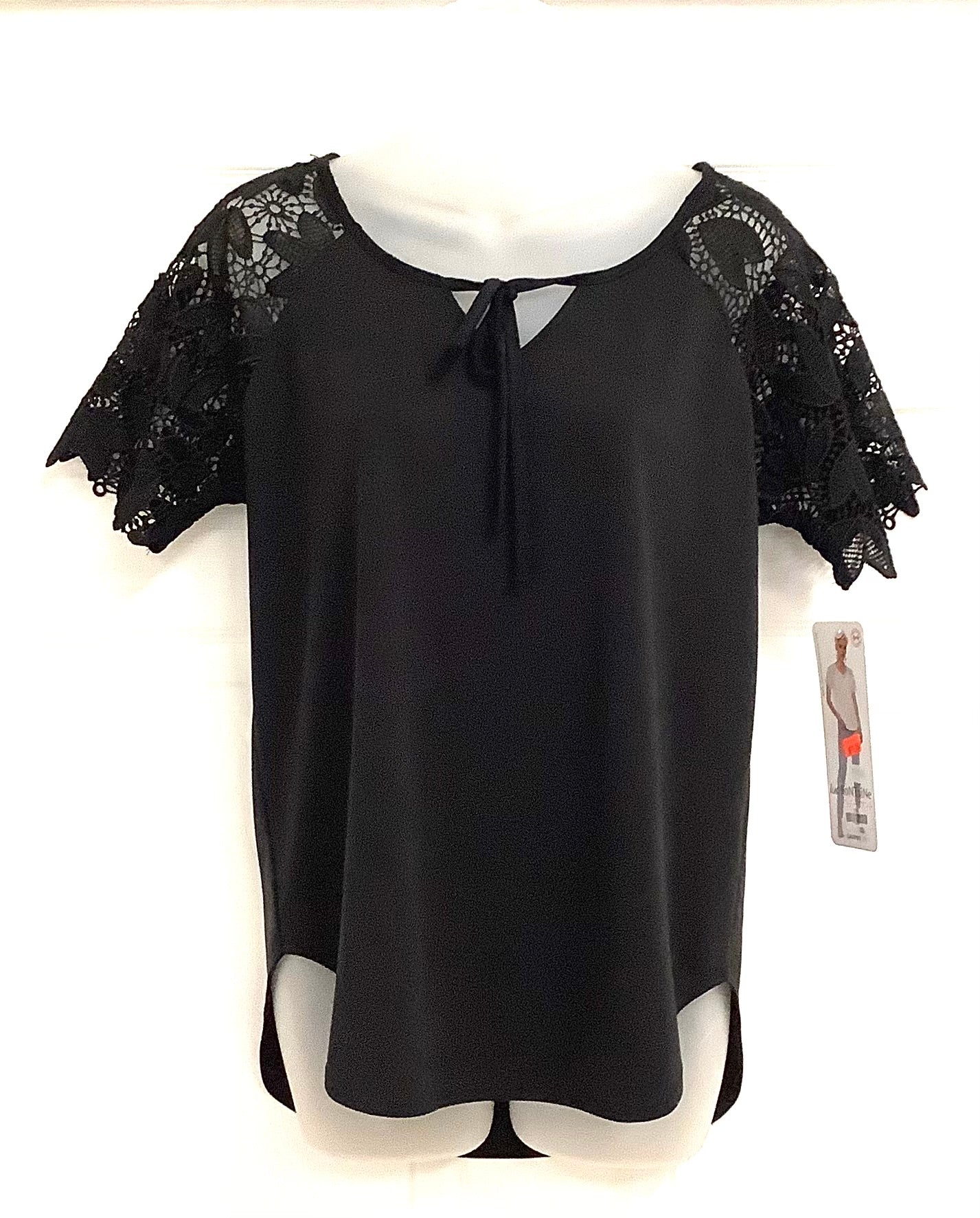 Black Calypso Top - Luc Fontaine