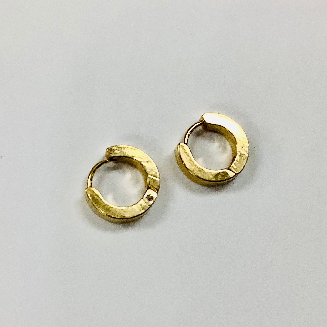 Anneaux or -12mm - Rouge Inox