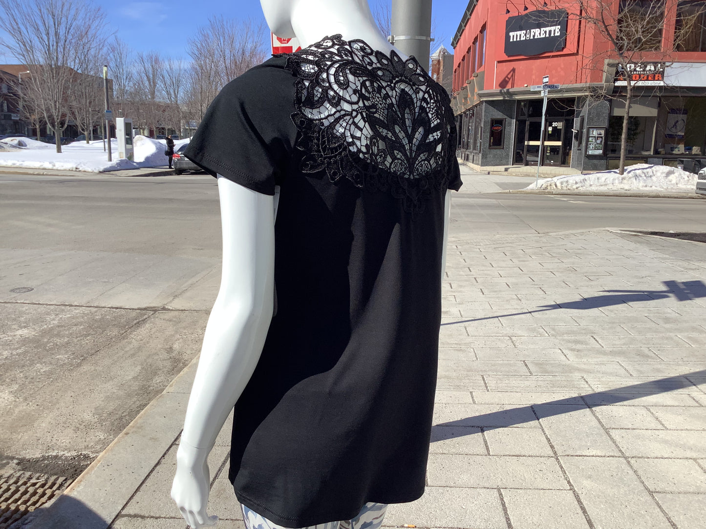 Chandail Teri 7501- noir - Arianne