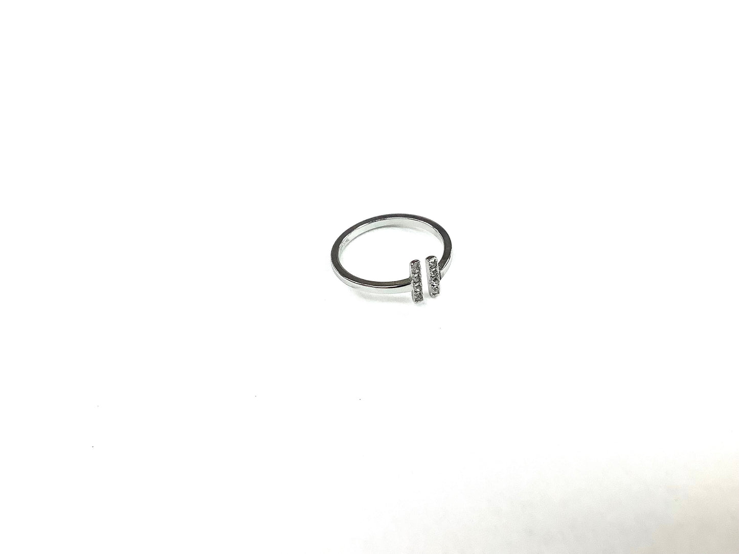 Bague Étincelle - Rouge Inox