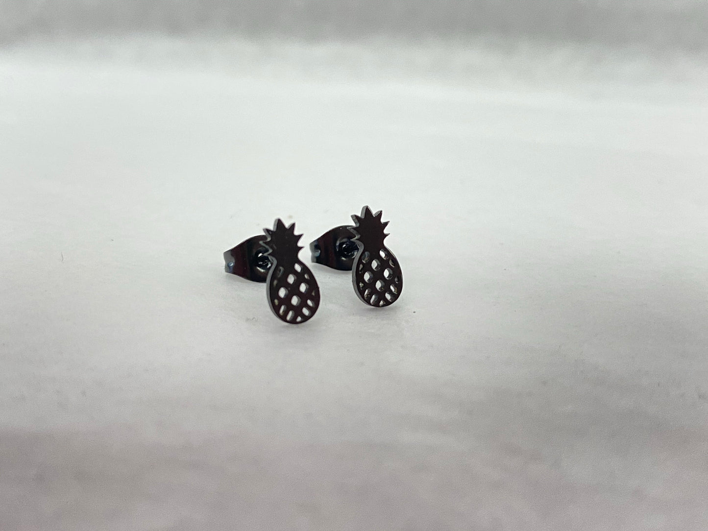 BO Petit Ananas Inox Noir - Rouge Inox