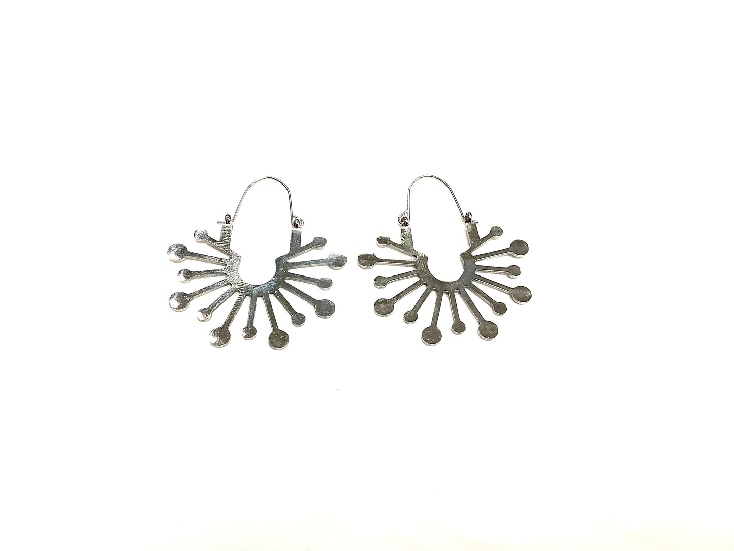 Boucles d'oreilles Pistil Argent - Création Fish