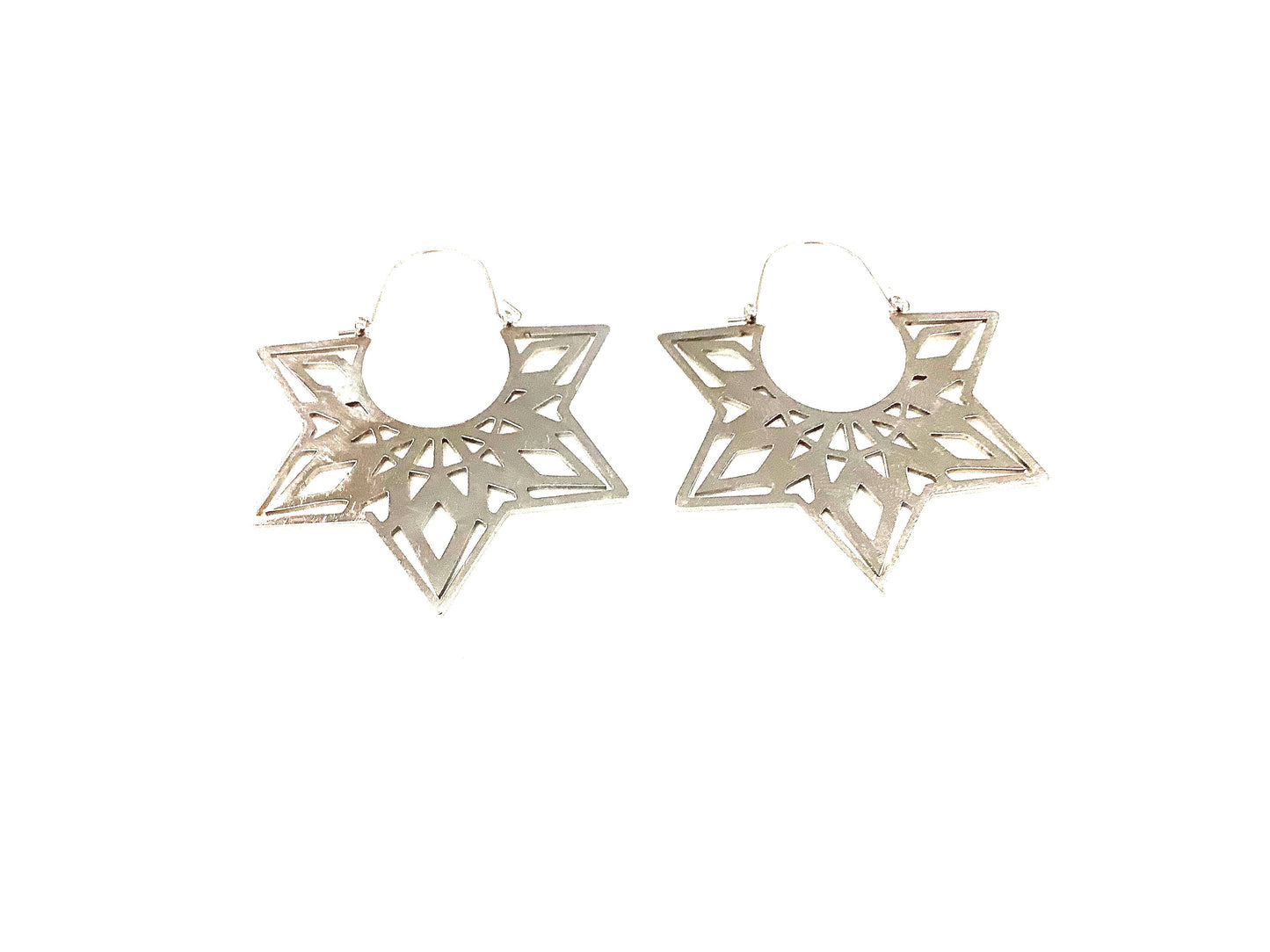 Boucles d'oreilles Étoile Argent - Création Fish