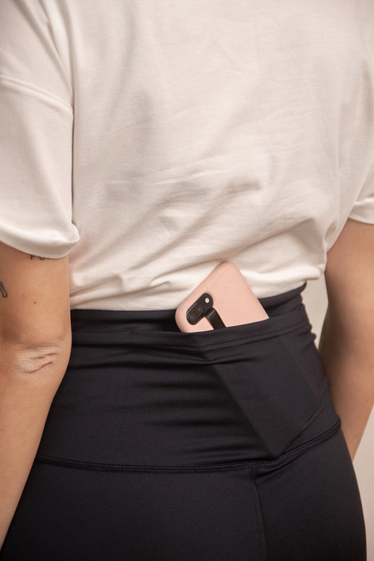 Legging Divin Taille Haute Éclipse Totale - Rose Buddha