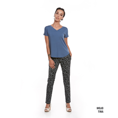 Pantalon Tina- Noir- Luc Fontaine