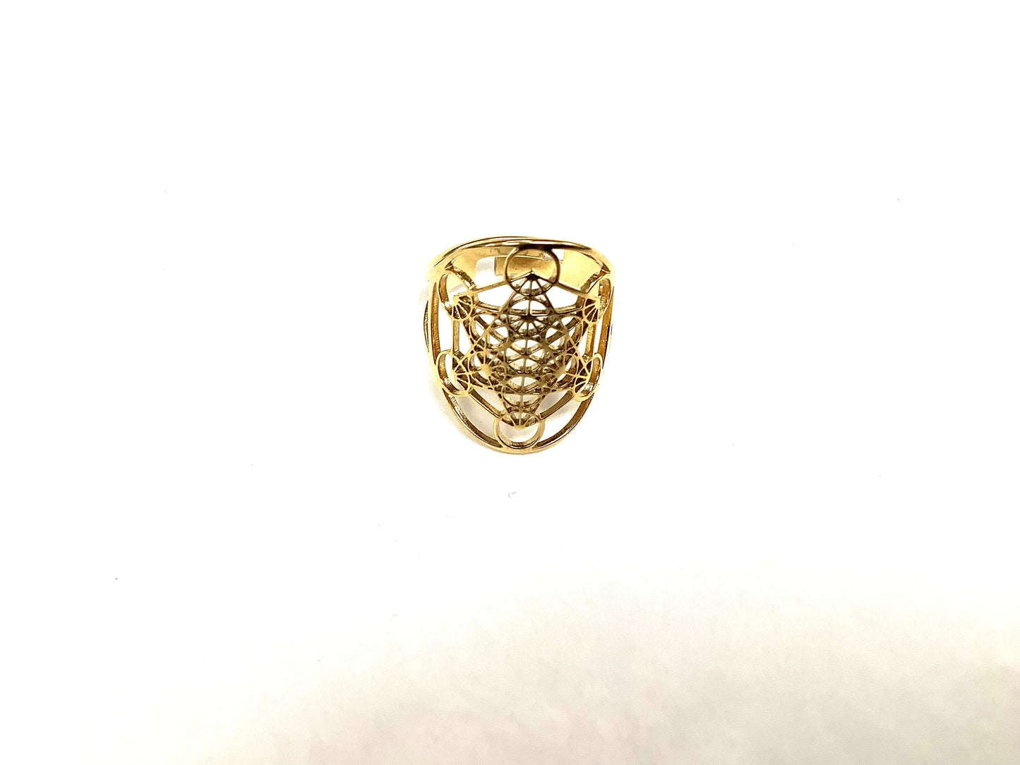 Bague - Métatron Cube - Or - Création Fish