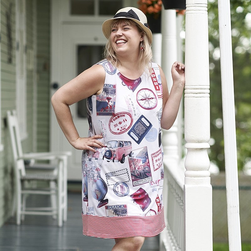 Robe Allégresse Voyage rouge