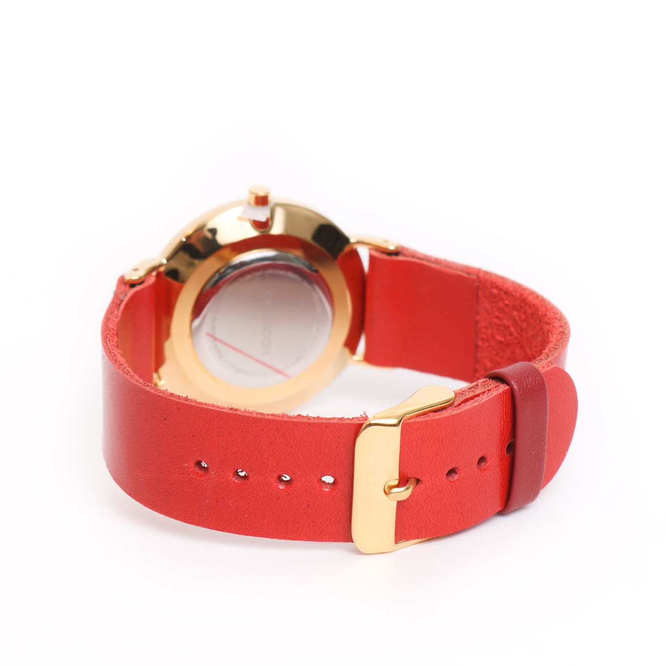 Montre or et rouge Chikiboom