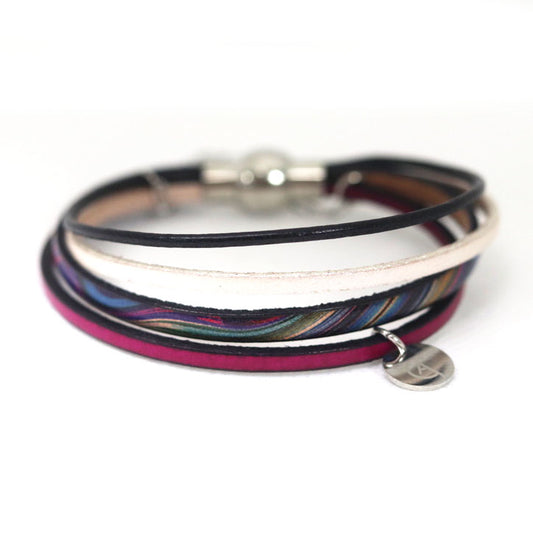 Bracelet zip vague - Créart