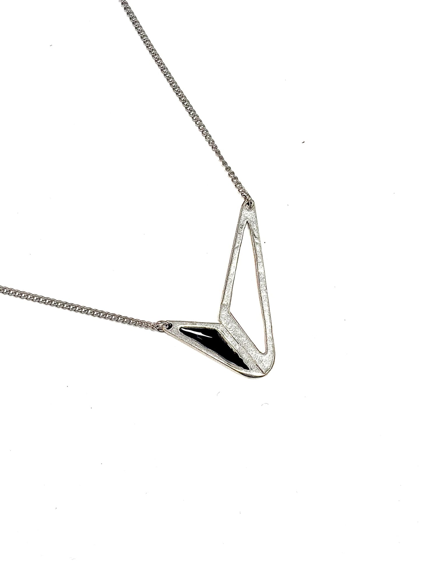 Collier Formes Géométriques Argent 1 - Rouge Bijoux - (plusieurs couleurs)