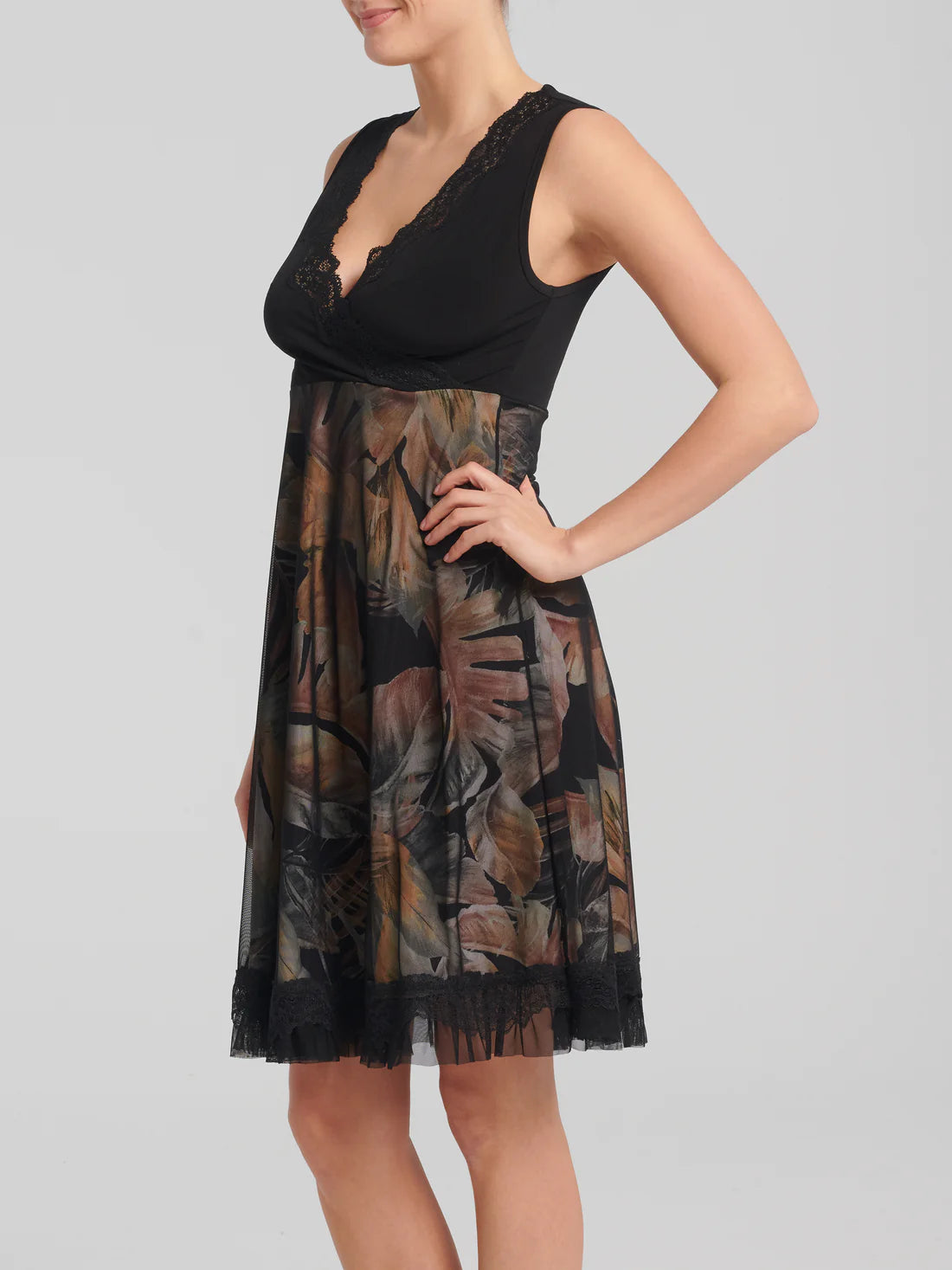 Levana dress - Black - Kollontaï - 12-460