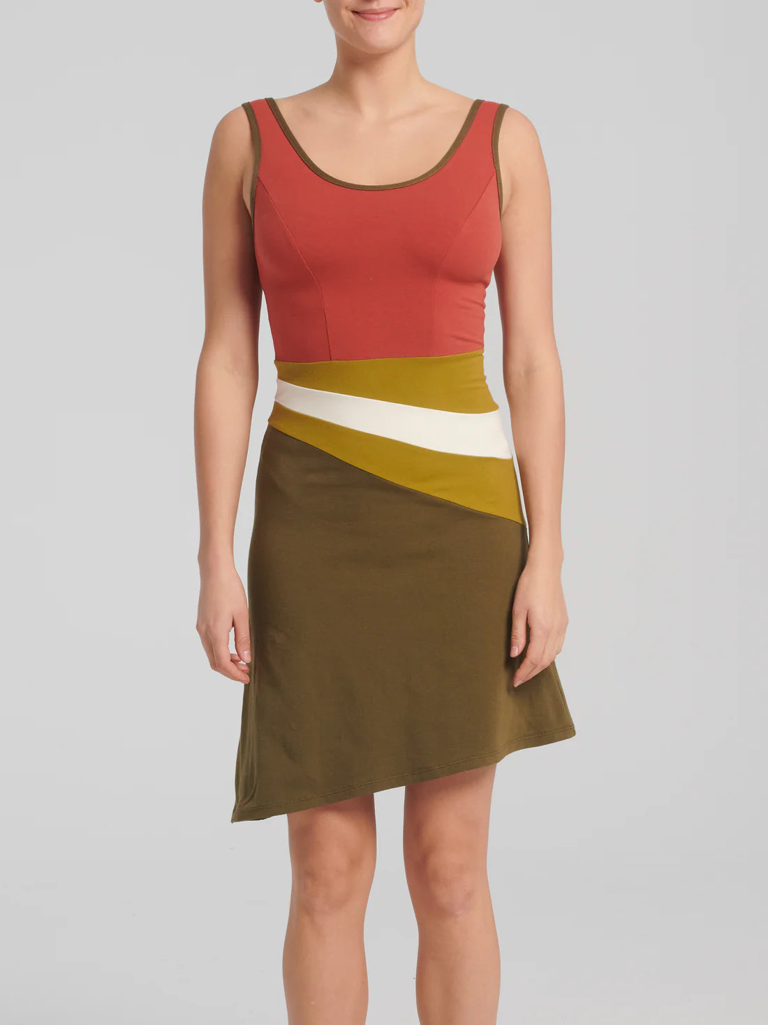 Robe Rhiannon -orange- Kollontaï-12-466