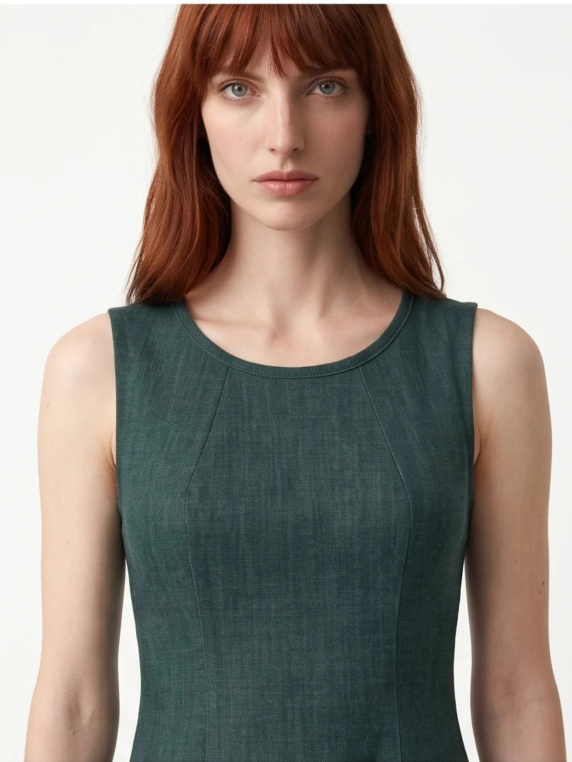 Robe Lucie - Vert  - Kollontai