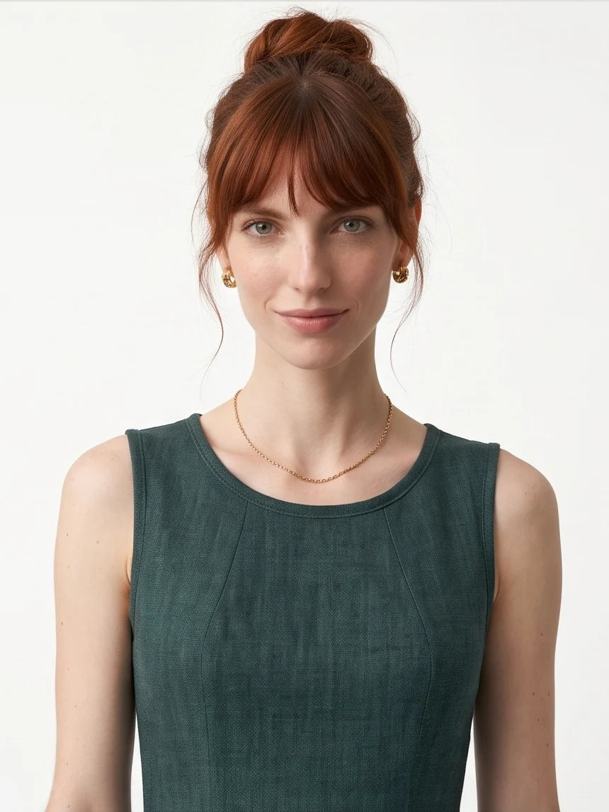 Robe Lucie - Vert  - Kollontai