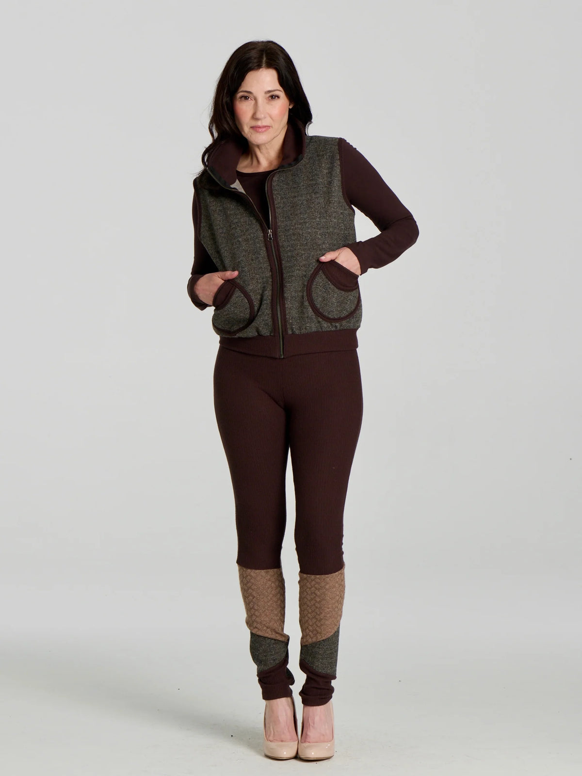 Pantalon Bradley - brun - Kollontai
