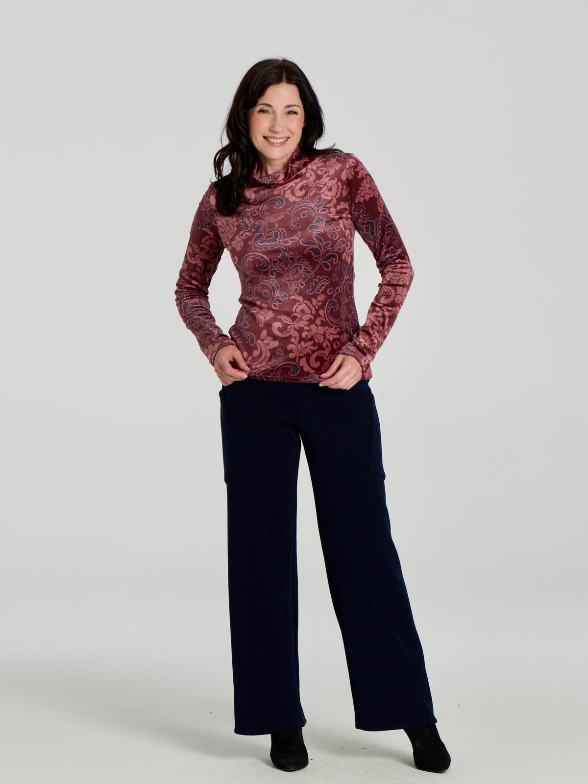 Pantalon Lorenzo - Marine - Kollontai