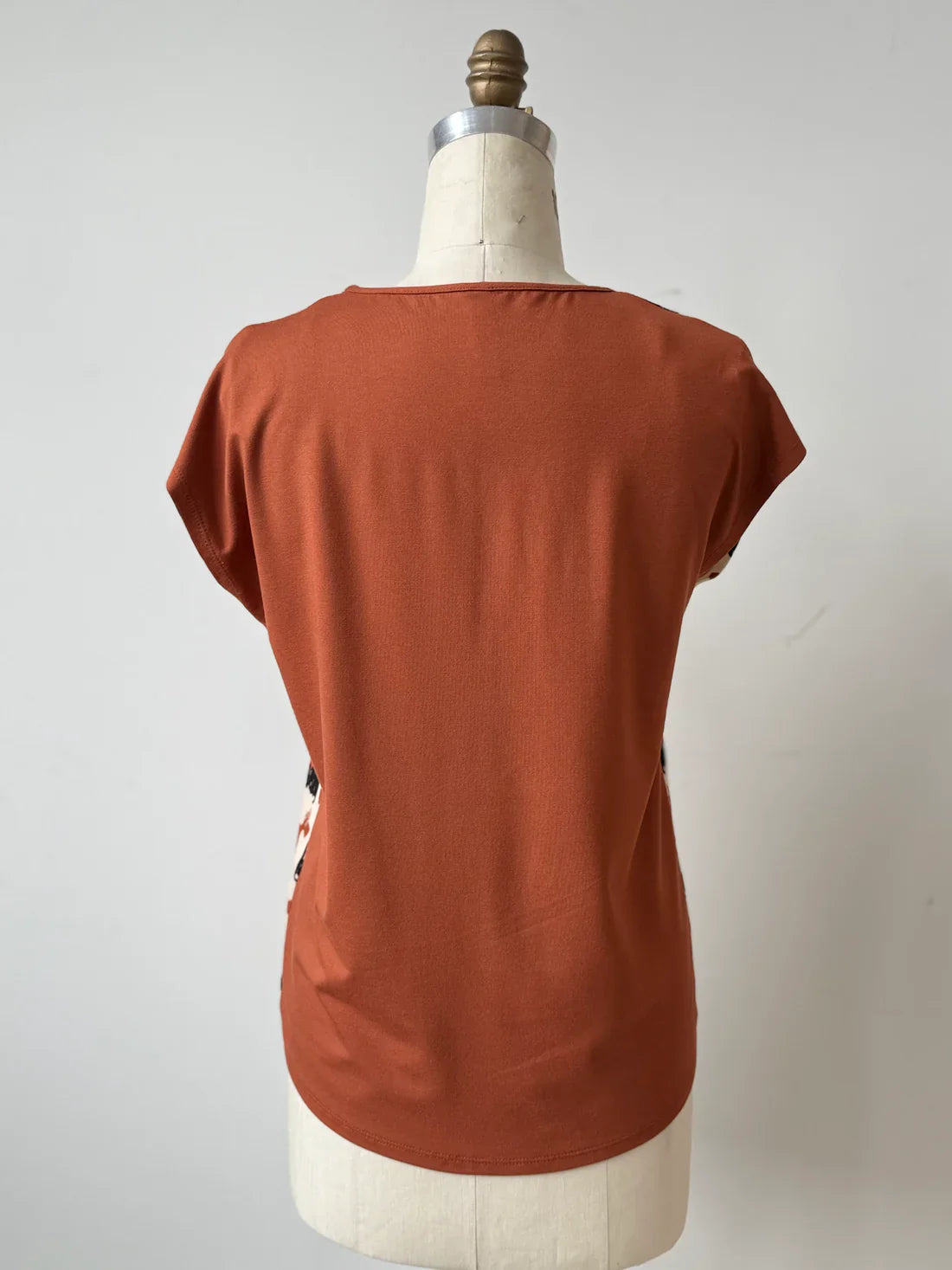 T-Shirt Arty - Rouille -Chien