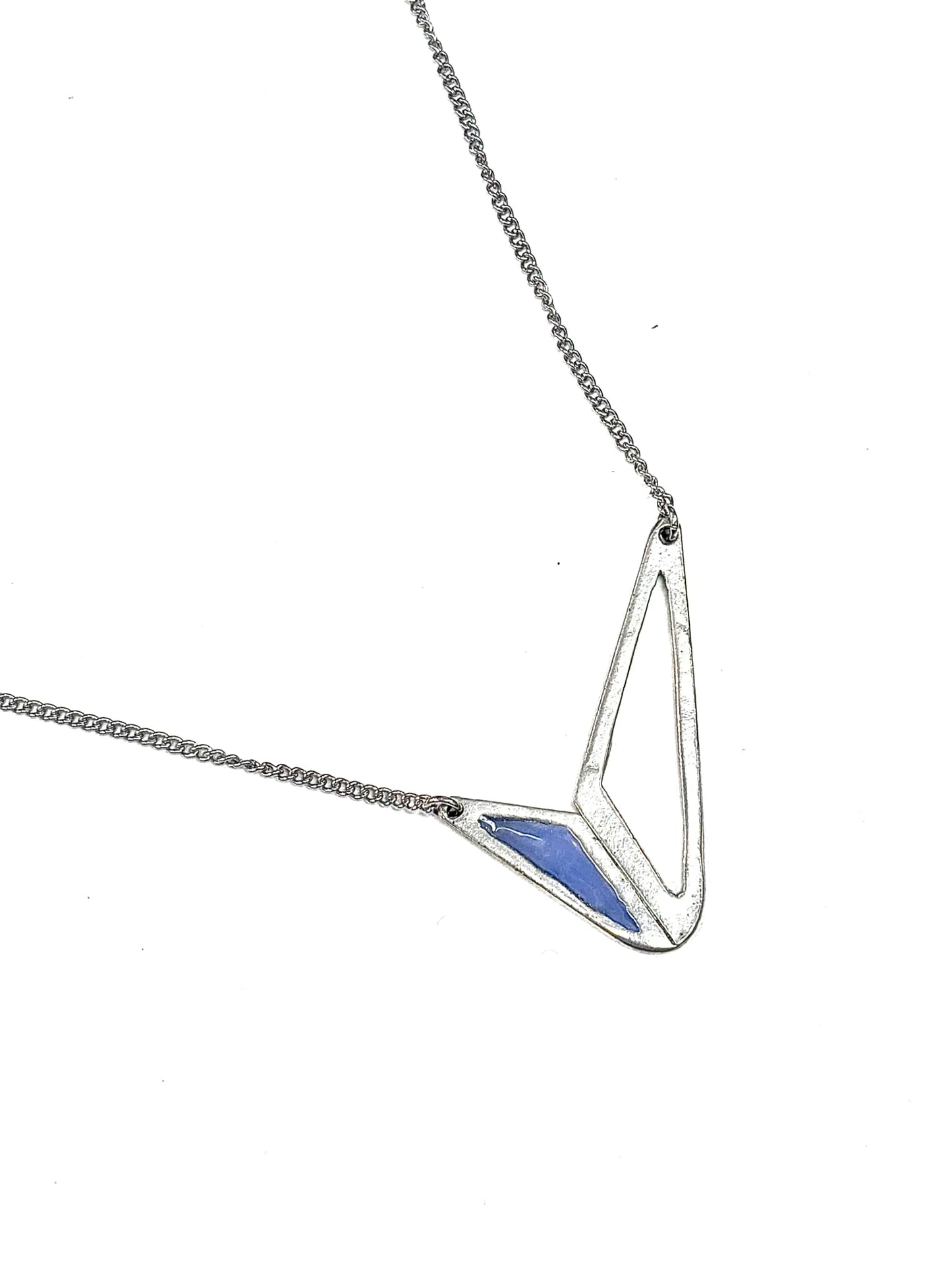 Collier Formes Géométriques Argent 1 - Rouge Bijoux - (plusieurs couleurs)