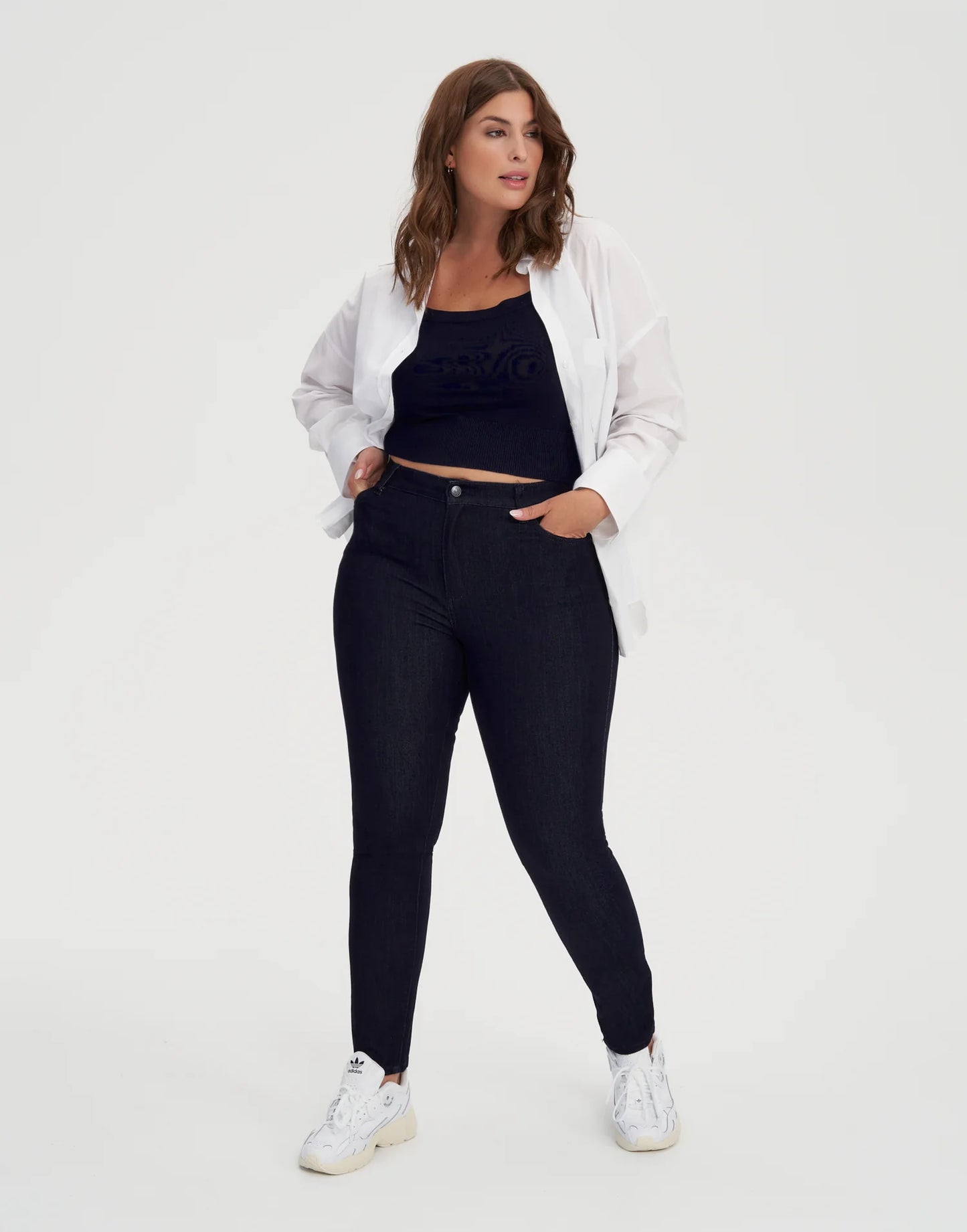 Rachel - Coupe skinny- Taille Classic - Entrejambe 30" - Yoga Jeans- 1582NV