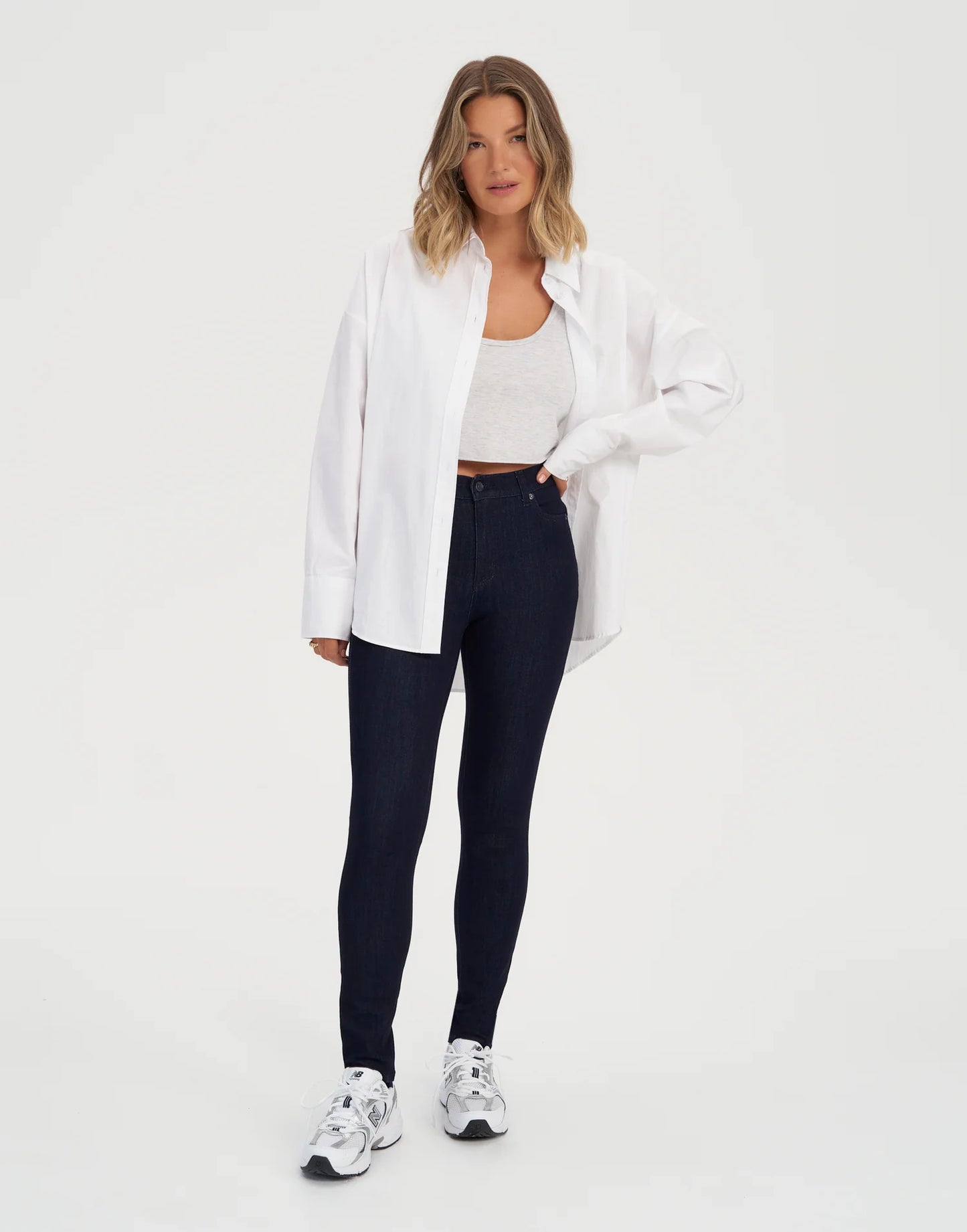 Rachel - Coupe skinny- Taille Classic - Entrejambe 30" - Yoga Jeans- 1582NV
