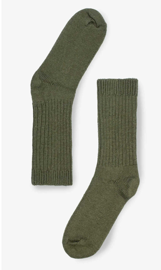 Bas Mérinos Vert - Bonnetier