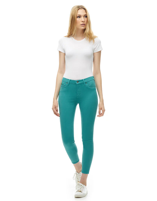 Rachel - Coupe étroite- Taille Classique - Blue Shore - Entrejambe 27" - Yoga Jeans- 1686
