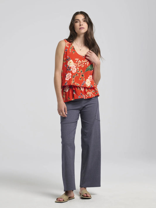 Pantalon Frydek Bleu