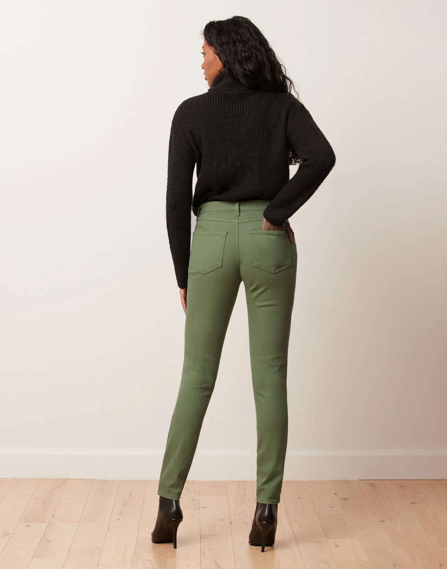 Jeans Rachel - Watercress - Taille Classique - Entrejambe 30''- Yoga Jeans 1711