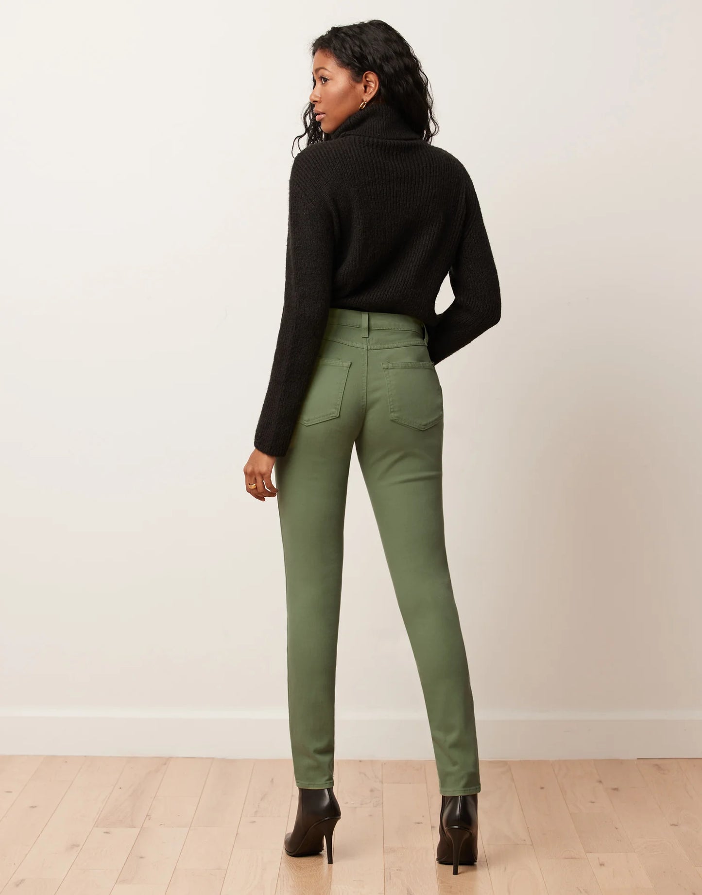 Jeans Rachel - Watercress - Taille Classique - Entrejambe 30''- Yoga Jeans 1711