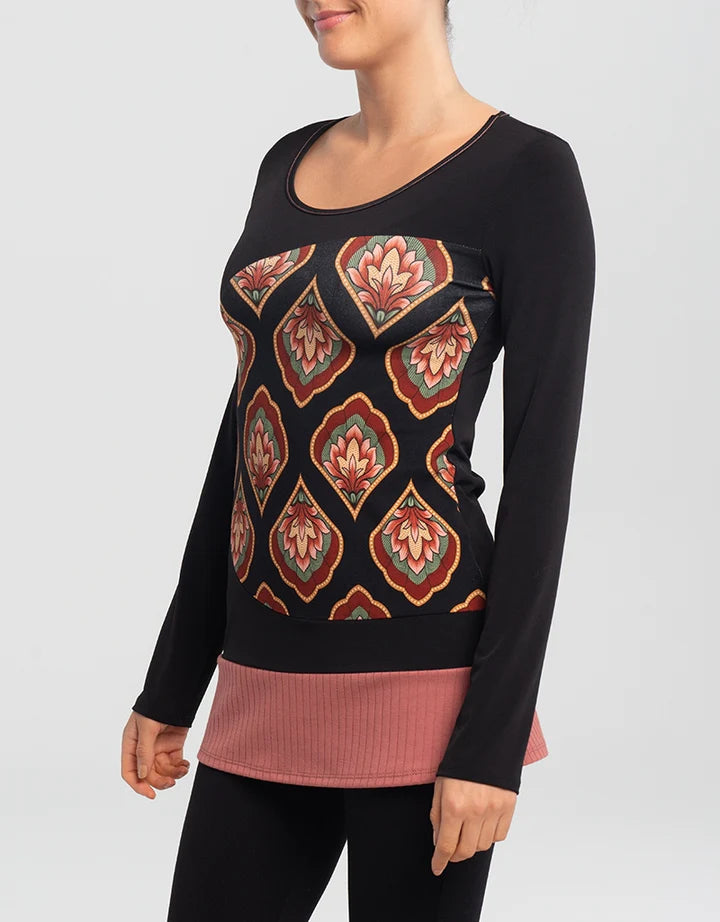 Chandail Chiaki -Noir - 18-295 - Kollontai