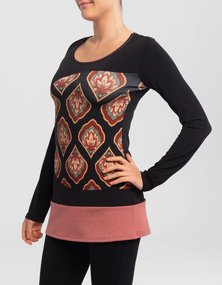 Chandail Chiaki -Noir - 18-295 - Kollontai