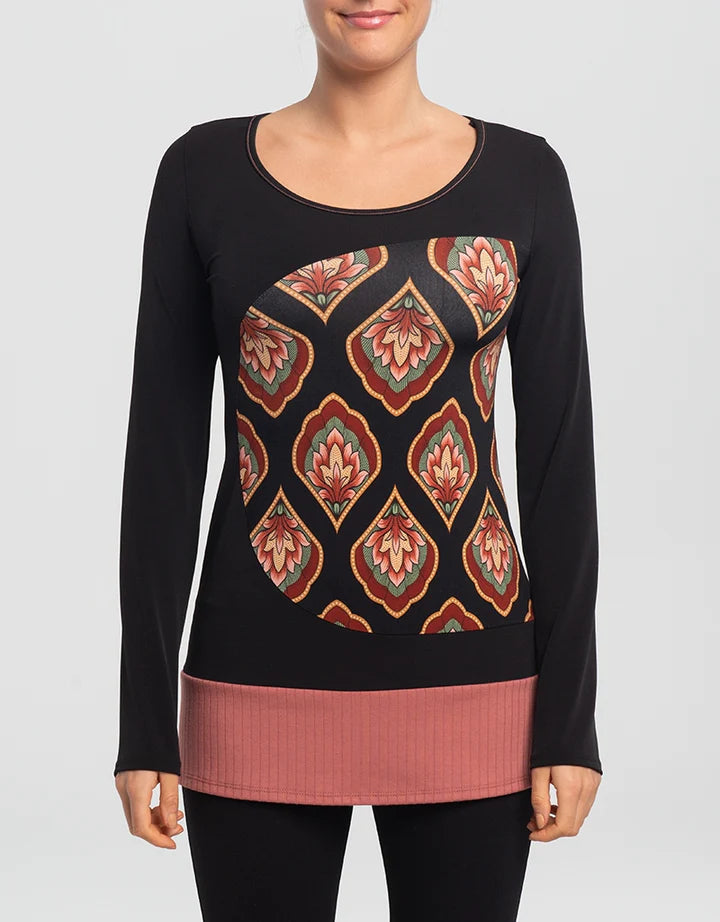 Chandail Chiaki -Noir - 18-295 - Kollontai