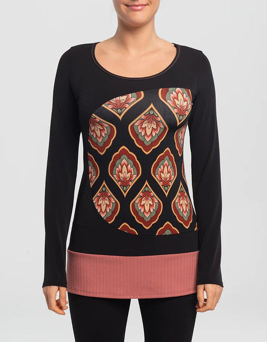 Chandail Chiaki -Noir - 18-295 - Kollontai