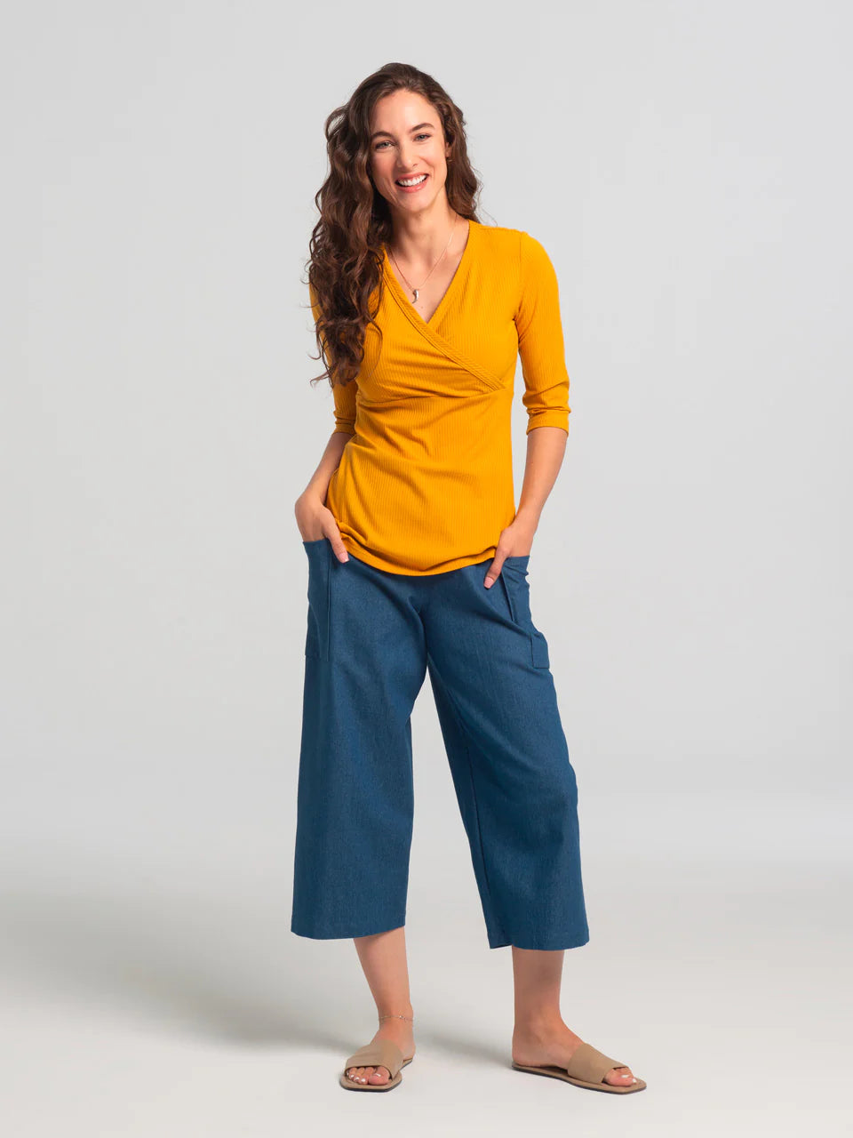 Anona Pants - Blue - Kollontai - 14-327 